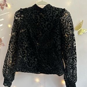 Black Blouse by Zara, comfortable and beautiful 🌸